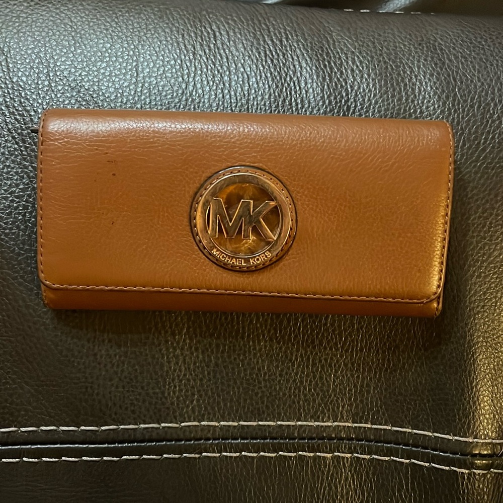 Michael Kors Tan/brown Wallet